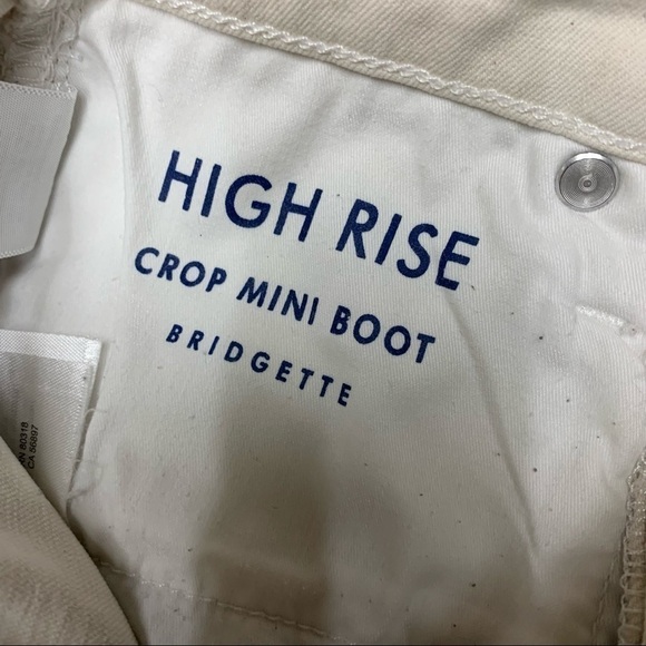 Lucky brand high rise crop mini boot bridgette jeans - Picture 10 of 11